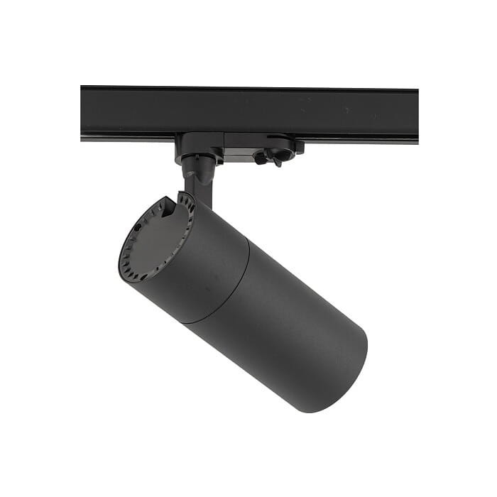 Lampa szynowa Reflektor szynowy trójfazowa CTLS TINOS LED BLACK 10399 NOWODVORSKI Lighting 10W 4000K Loft nowoczesna 3 fazowa 3F sufitowa ścienna oświetlenie szynowe 230V szynoprzewodu barwa dzienna neutralna czarna czarny Inspiracje Premium