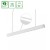 ALLDAY INSPIRE TWO SIDES DARK LIGHT 80st Biały 830 63W 230V 1680mm Biały WOJP06587 SPECTRUM LED
