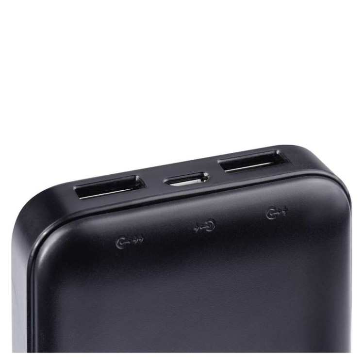 Power bank ładowarka Powerbank 2 x USB RAVER 6600mAh B0511 Emos czarny