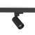 Lampa szynowa Reflektor szynowy trójfazowa CTLS MONO BLACK 10235 NOWODVORSKI Lighting GU10 Loft nowoczesna 3 fazowa 3F sufitowa ścienna oświetlenie szynowe 230V szynoprzewodu czarna czarny Inspiracje Premium
