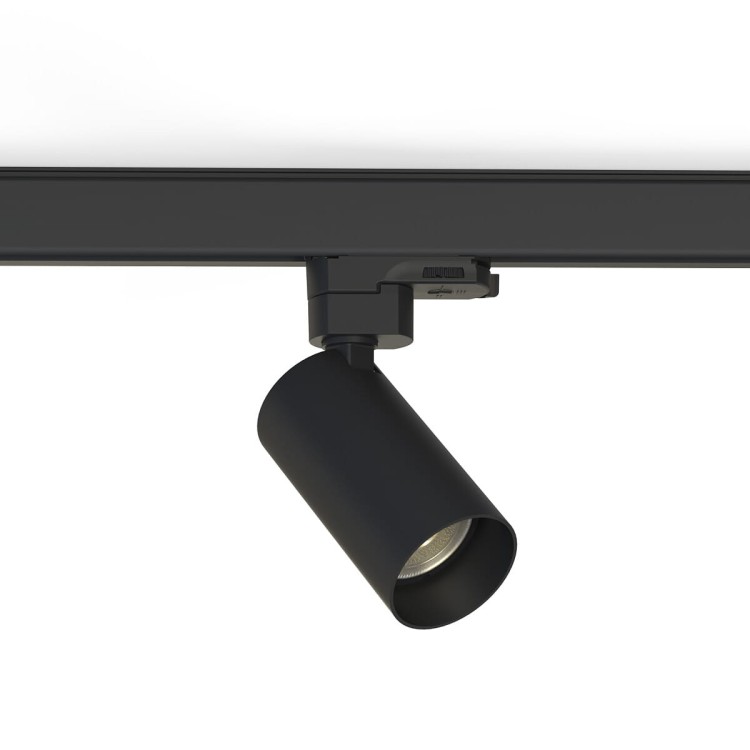 Lampa szynowa Reflektor szynowy trójfazowa CTLS MONO BLACK 10235 NOWODVORSKI Lighting GU10 Loft nowoczesna 3 fazowa 3F sufitowa ścienna oświetlenie szynowe 230V szynoprzewodu czarna czarny Inspiracje Premium