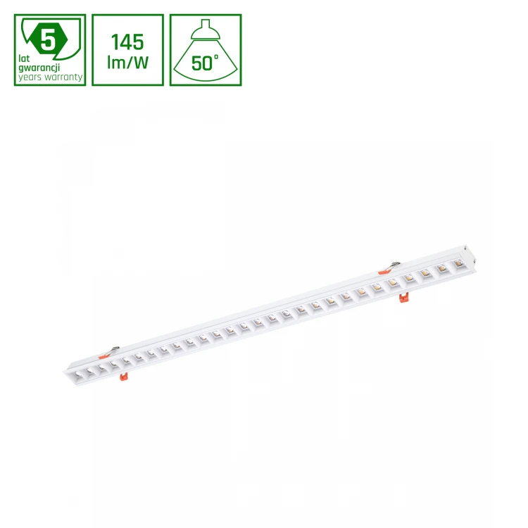 ALLDAY INSPIRE IN DARK LIGHT 50ST Biały 830 30W 230V 1120mm Biały WOJP06633 SPECTRUM LED