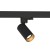 Lampa szynowa Reflektor szynowy trójfazowa CTLS MONO BLACK/GOLD 10239 NOWODVORSKI Lighting GU10 Loft nowoczesna 3 fazowa 3F sufitowa ścienna oświetlenie szynowe 230V szynoprzewodu czarno-złoty czarna Inspiracje Premium