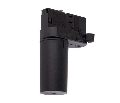Adapter do szynoprzewodu szynowy trójfazowy CTLS ADAPTER FOR CAMELEON SYSTEM BLACK 8281 NOWODVORSKI Lighting Loft nowoczesny 3 fazowy 3F sufitowy oświetlenie szynowe 230V szynoprzewodu do dla systemu kameleon czarny Inspiracje Premium