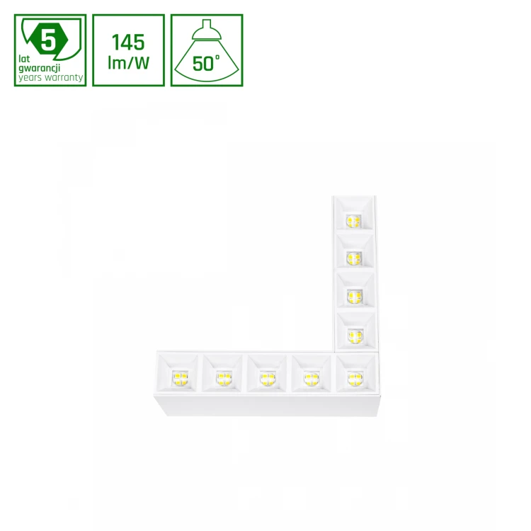 ALLDAY INSPIRE ELEMENTS L DARK LIGHT 50st Biały 830 8W 230V Biały WOJP06657 SPECTRUM LED