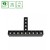 ALLDAY INSPIRE ELEMENTS T DARK LIGHT 50st Czarny 830 15W 230V Czarny WOJP06658 SPECTRUM LED