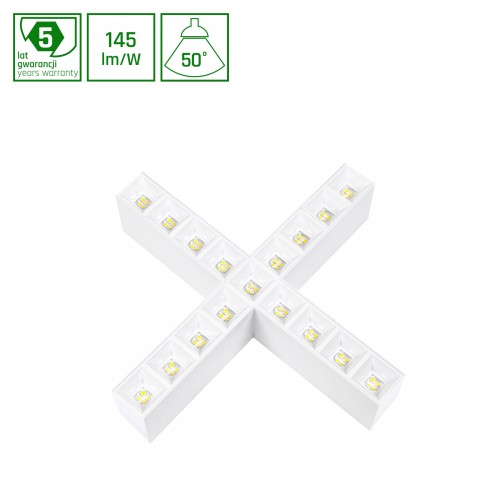 ALLDAY INSPIRE ELEMENTS X DARK LIGHT 50st Biały 830 25W 230V Biały WOJP06661 SPECTRUM LED