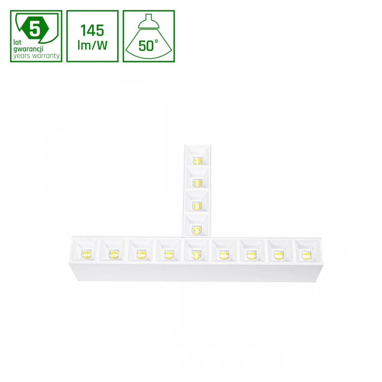 ALLDAY INSPIRE ELEMENTS T DARK LIGHT 50st Biały 840 15W 230V Biały WOJP06671 SPECTRUM LED