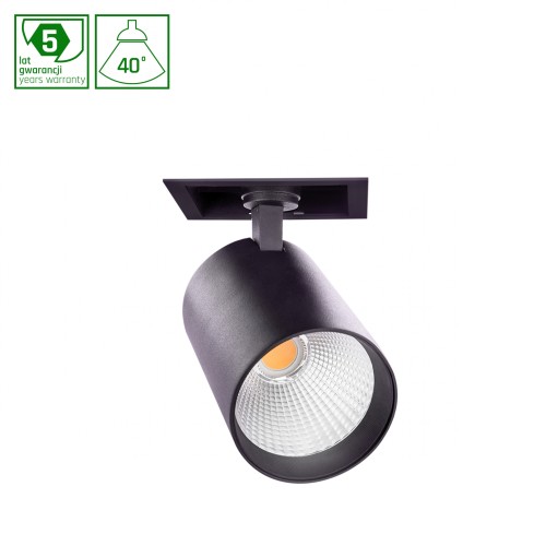 MDD PESO 1 MEAT 19W 230V 40st Black WOJP06784 SPECTRUM LED
