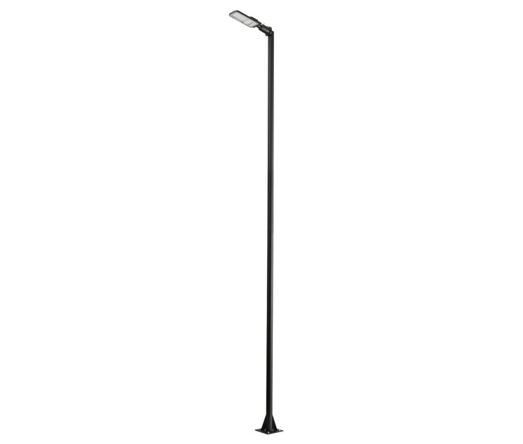 Lampa zewnętrzna Latarnia uliczna stojąca PATHWAY LED PRO 10283 NOWODVORSKI Lighting 60W 3000K 4m nowoczesna oprawa oświetleniowa parkingowa parkowa masztowa czarna pojedyncza Inspiracje Premium