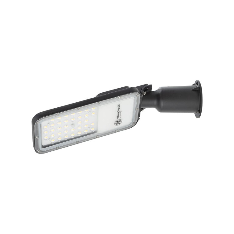 Lampa uliczna parkingowa Latarnia PATHWAY LED PRO HEAD 10641 NOWODVORSKI Lighting 60W 3000K nowoczesna oprawa oświetleniowa parkowa masztowa zewnętrzna przemysłowa barwa ciepła ciepłobiała czarna Inspiracje Premium