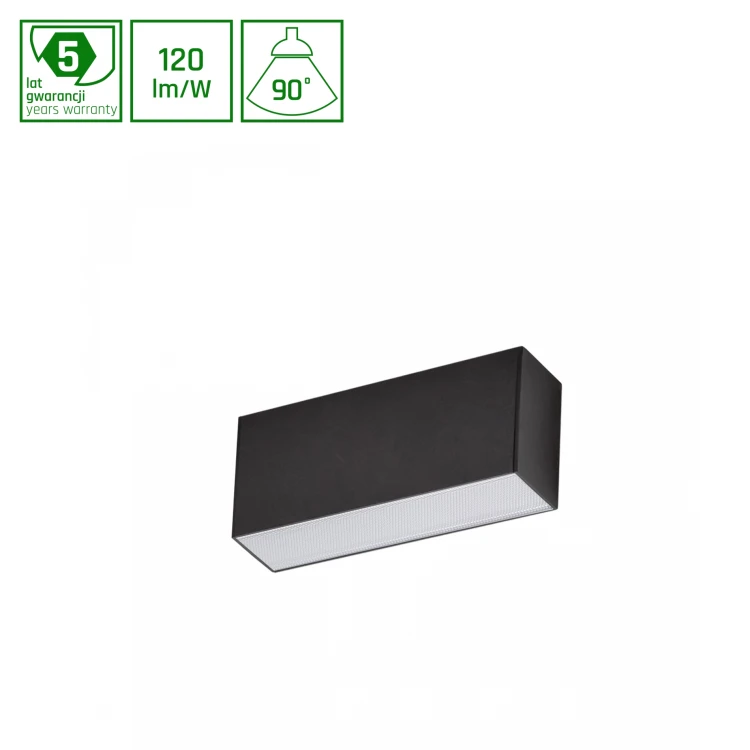 MINI16 ALLDAY INSPIRE ONE 830 10W 230V 160mm 90st Czarny WOJP07052 SPECTRUM LED