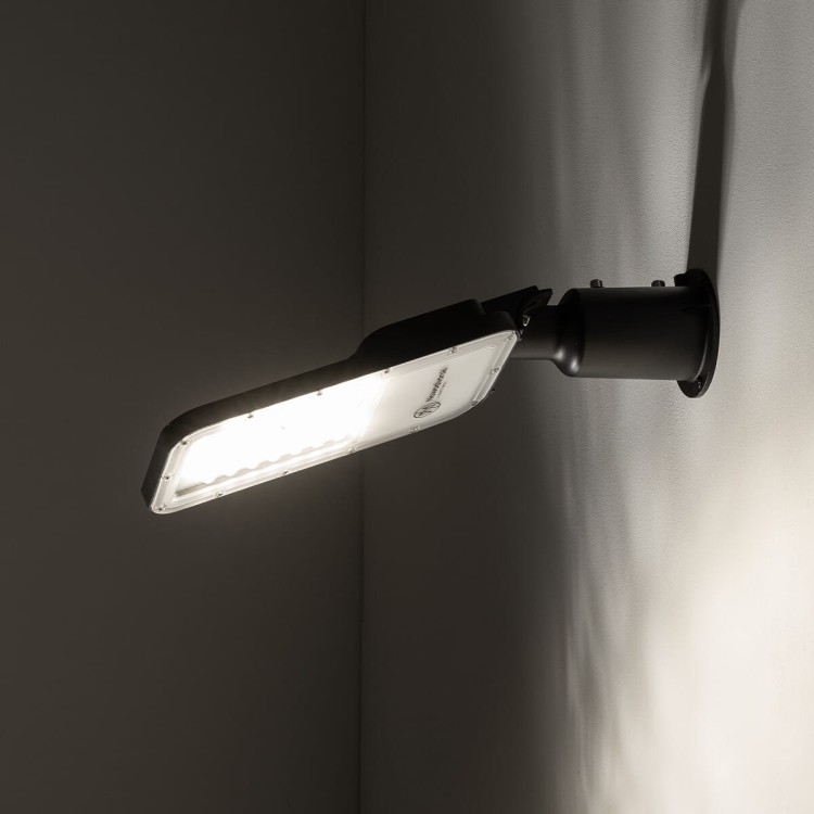 Lampa uliczna parkingowa Latarnia PATHWAY LED PRO HEAD 10641 NOWODVORSKI Lighting 60W 3000K nowoczesna oprawa oświetleniowa parkowa masztowa zewnętrzna przemysłowa barwa ciepła ciepłobiała czarna Inspiracje Premium