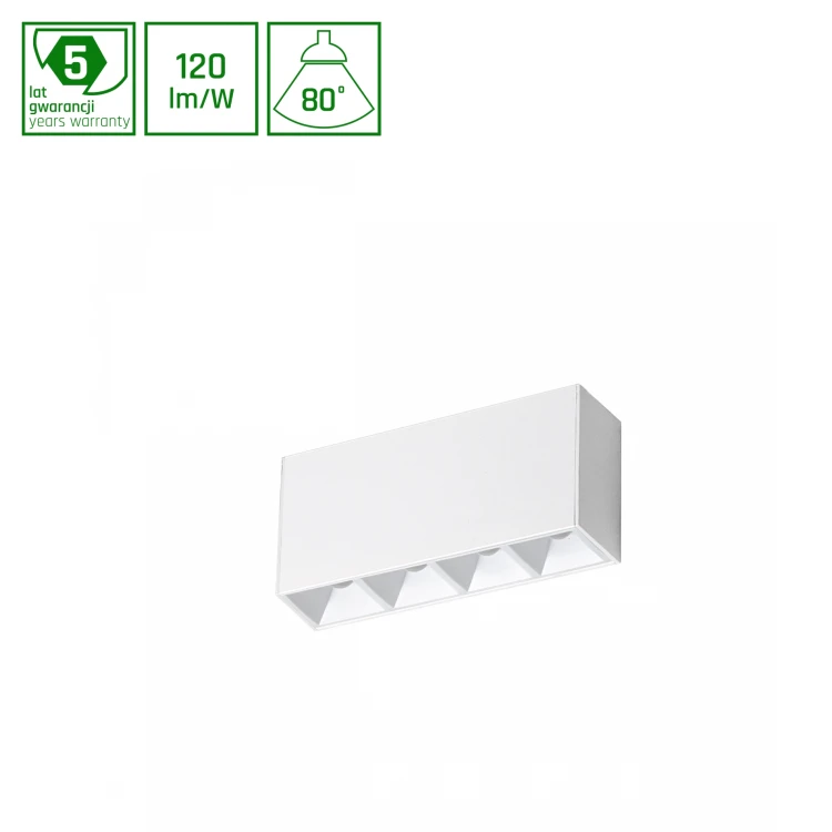 MINI28 ALLDAY INSPIRE ONE DARK LIGHT 80st Biały 840 17W 230V 280mm Biały WOJP07067 SPECTRUM LED