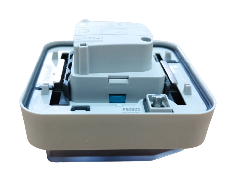 Gniazdo natynkowe do ładowania samochodu elektrycznego stacjonarne EV Witty XEV080 Hager 2P+T IP55 250V 1-fazowa 16A dla podłączenia pojazdów aut samochodów elektrycznych w domu garażu