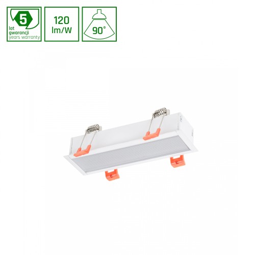 MINI16 ALLDAY INSPIRE IN 830 10W 230V 160mm 90st Biały WOJP07085 SPECTRUM LED