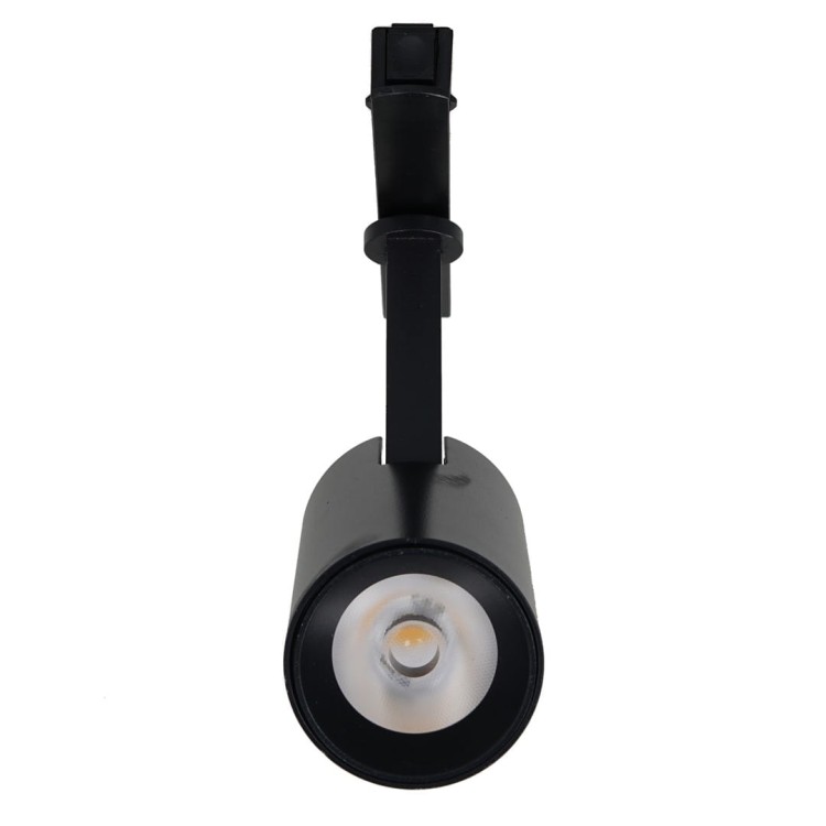 Lampa szynowa Reflektor szynowy LED 10W do Szynoprzewodu Szyny niskonapięciowy System MAGNETIC TRACK ML8927 Milagro 3000K Loft nowoczesna sufitowy ścienny oświetlenie szynowe listwa natynkowa podtynkowa 48V czarna czarny Inspiracje Premium