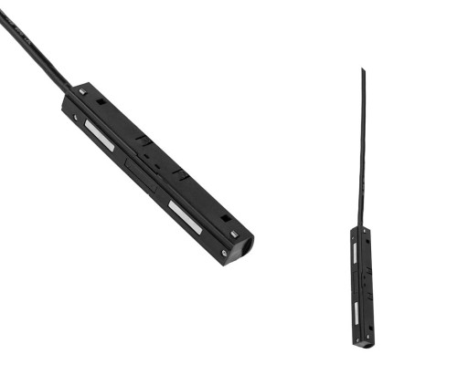 Moduł przewodzący zasilania zewnętrznego do szynoprzewodu okrągłego Szyny LED 48V niskonapięciowy System ROUND MAGNETIC ML8703 Milagro Loft do średnicy 90cm 900mm sufitowy oświetlenie szynowe natynkowa podtynkowa magnetycznego ARCHLINES Inspiracje Premium