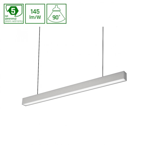 ALLDAY INSPIRE ONE 840 46W 230V 1680mm 90st RAL9006 Szary WOJP11841 SPECTRUM LED