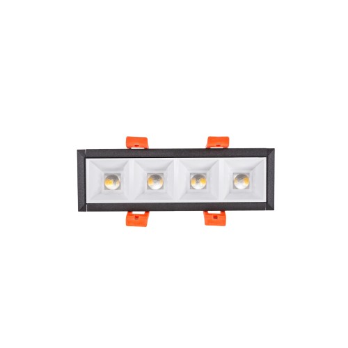 MINI28 ALLDAY INSPIRE ONE DARK LIGHT 80st Biały 940 17W 230V 280mm Czarny 3F WOJP11860 SPECTRUM LED