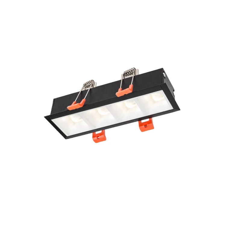 MINI28 ALLDAY INSPIRE ONE DARK LIGHT 80st Biały 940 17W 230V 280mm Czarny 3F WOJP11860 SPECTRUM LED