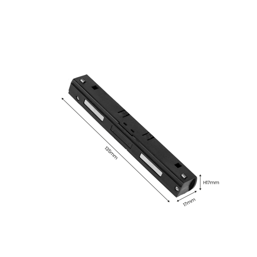 Moduł przewodzący Prosty zasilania do szynoprzewodu Szyny LED 48V niskonapięciowy System MAGNETIC TRACK ML6634 Milagro Loft oświetlenie szynowe natynkowa podtynkowa magnetycznego łącznik ARCHLINES Inspiracje Premium