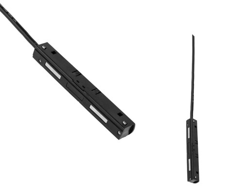 Moduł przewodzący Prosty zasilania zewnętrznego do szynoprzewodu Szyny LED 48V niskonapięciowy System MAGNETIC TRACK ML6635 Milagro Loft sufitowy oświetlenie szynowe natynkowa podtynkowa magnetycznego ARCHLINES Inspiracje Premium