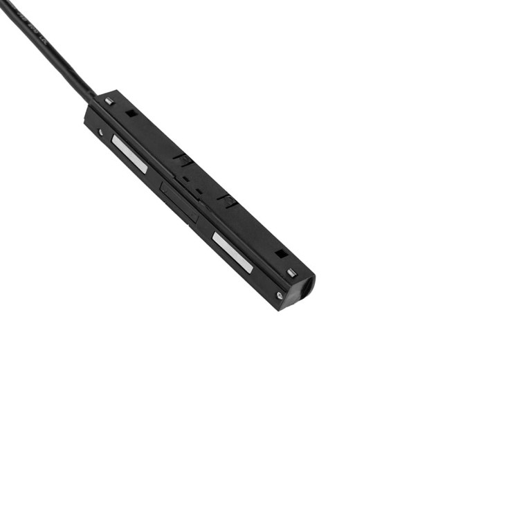 Moduł przewodzący Prosty zasilania zewnętrznego do szynoprzewodu Szyny LED 48V niskonapięciowy System MAGNETIC TRACK ML6635 Milagro Loft sufitowy oświetlenie szynowe natynkowa podtynkowa magnetycznego ARCHLINES Inspiracje Premium