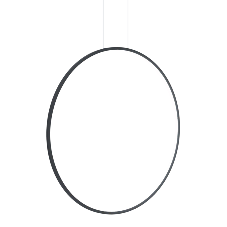 Lampa sufitowa wisząca okrąg koło Industrialna Loft SATURNO BLACK 46W LED ML8856 Milagro 4000K 80cm nowoczesna oprawa oświetleniowa okrągła metal żyrandol czarny czarna zwis Inspiracje Premium