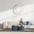Lampa sufitowa wisząca okrąg koło Industrialna Loft SATURNO BLACK 46W LED ML8856 Milagro 4000K 80cm nowoczesna oprawa oświetleniowa okrągła metal żyrandol czarny czarna zwis Inspiracje Premium