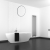 Lampa sufitowa wisząca okrąg koło Industrialna Loft SATURNO BLACK 46W LED ML8856 Milagro 4000K 80cm nowoczesna oprawa oświetleniowa okrągła metal żyrandol czarny czarna zwis Inspiracje Premium