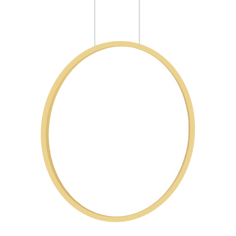 Lampa sufitowa wisząca okrąg koło Industrialna Loft SATURNO GOLD ML8855 28W LED ML8856 Milagro 4000K 50cm nowoczesna oprawa oświetleniowa okrągła metal żyrandol złoty złota zwis Inspiracje Premium