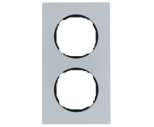R.8 Ramka 2-krotna, aluminium 10122674 HAGER BERKER