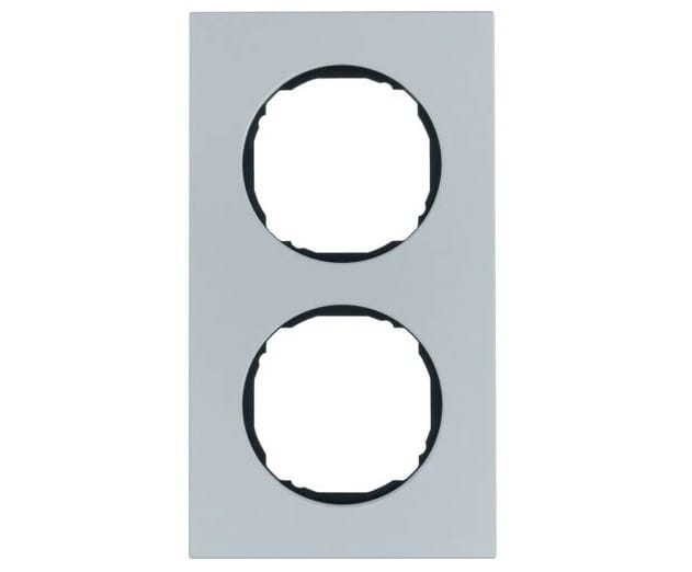 R.8 Ramka 2-krotna, aluminium 10122674 HAGER BERKER