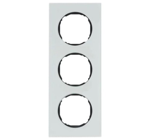 R.8 Ramka 3-krotna, szkło, biały 10132609 HAGER BERKER