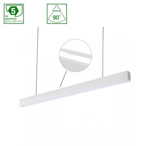 ALLDAY INSPIRE TWO SIDES 840 63W 230V 1680mm 90st Biały DALI WOJPX00082 SPECTRUM LED