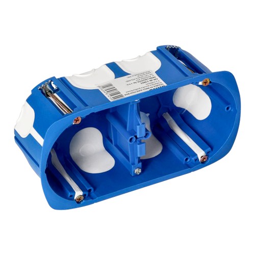 Puszka podtynkowa 60mm wiatroszczelna podwójna dwukrotna OR-JB-13800/2 ORNO
