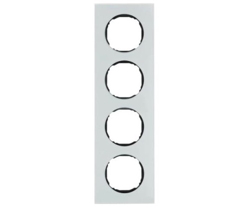 R.8 Ramka 4-krotna, szkło, biały 10142609 HAGER BERKER