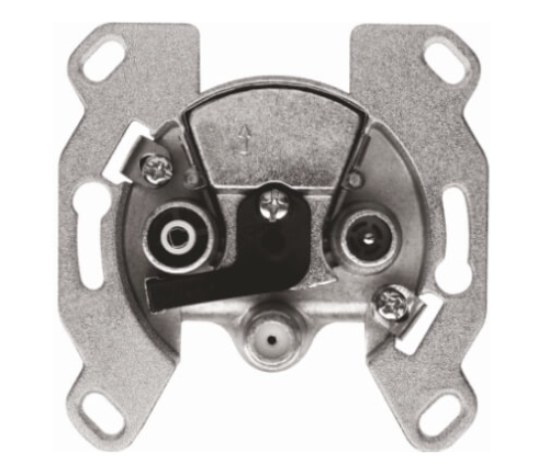 one.platform Mech. gn. RTV-SAT końcowego 53455311 HAGER BERKER B.Kwadrat B.3 B.7 Q.1 Q.3 Q.7 K.1 K.5 R.1 R.3 R.8 Serie 1930 R.classic