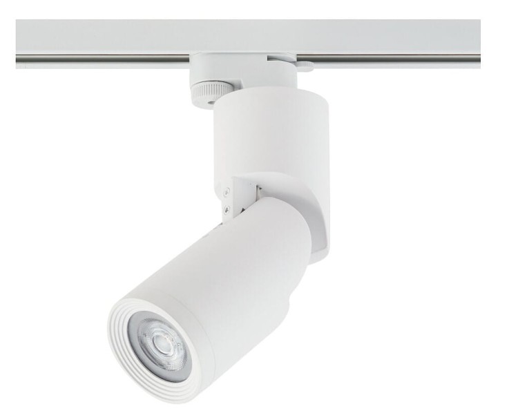 Lampa szynowa Reflektor szynowy jednofazowa PROFILE MIKE WHITE 7662 NOWODVORSKI Lighting GU10 Loft nowoczesna sufitowa ścienna oświetlenie szynowe 230V do szynoprzewodu biała biały Inspiracje Premium