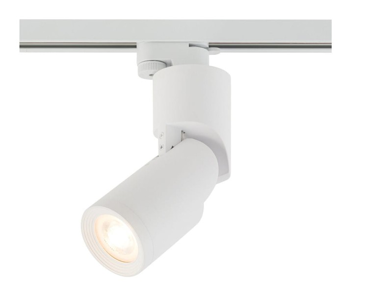 Lampa szynowa Reflektor szynowy jednofazowa PROFILE MIKE WHITE 7662 NOWODVORSKI Lighting GU10 Loft nowoczesna sufitowa ścienna oświetlenie szynowe 230V do szynoprzewodu biała biały Inspiracje Premium
