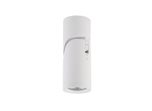 Lampa sufitowa natynkowa Loft MIKE WHITE CG 7660 NOWODVORSKI Lighting 1x GU10 Spot oświetleniowa regulowany reflektorek Industrialna nowoczesna sufitowa metal biała biały Inspiracje Premium