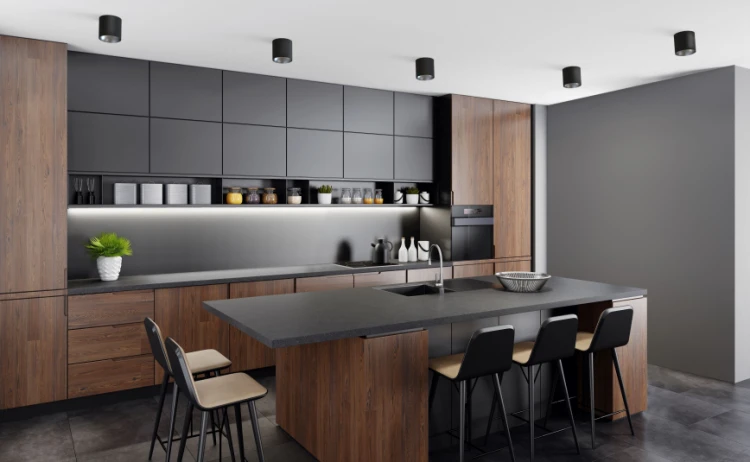 Sufitowa oprawa lampa punktowa EYE TONE III BLACK/GOLD 8092 NOWODVORSKI Lighting 3xGU10 tuba x 3 spot natynkowa nowoczesna oświetleniowa czarno złota Inspiracje Premium