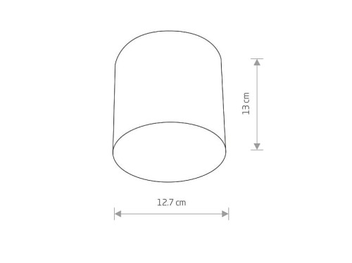 Natynkowa oprawa sufitowa lampa punktowa POINT PLEXI M BLACK 6526 NOWODVORSKI Lighting GU10 spot natynkowa nowoczesna oświetleniowa czarna czarny Inspiracje Premium