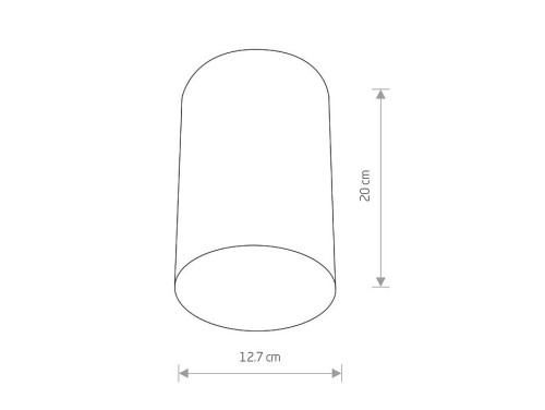 Natynkowa oprawa sufitowa lampa punktowa POINT PLEXI L BLACK 6530 NOWODVORSKI Lighting E27 spot natynkowa nowoczesna oświetleniowa czarna czarny Inspiracje Premium