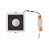 Oprawa podtynkowa wpuszczana CL DIA LED WHITE/BLACK 8718 NOWODVORSKI Lighting 30W 4000K IP20 Loft nowoczesna sufitowa biało-czarna biała Inspiracje Premium