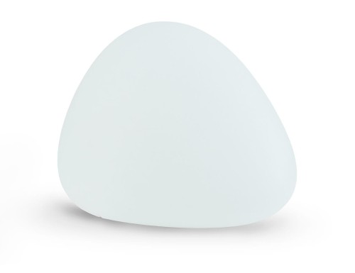 Świecący Kamień Ogrodowy 30cm STONE S 10579 NOWODVORSKI Lighting E27 230V zewnętrzna lampa elektryczna przenośna ogrodowa biała Cloud Forms do ogrodu Inspiracje Premium