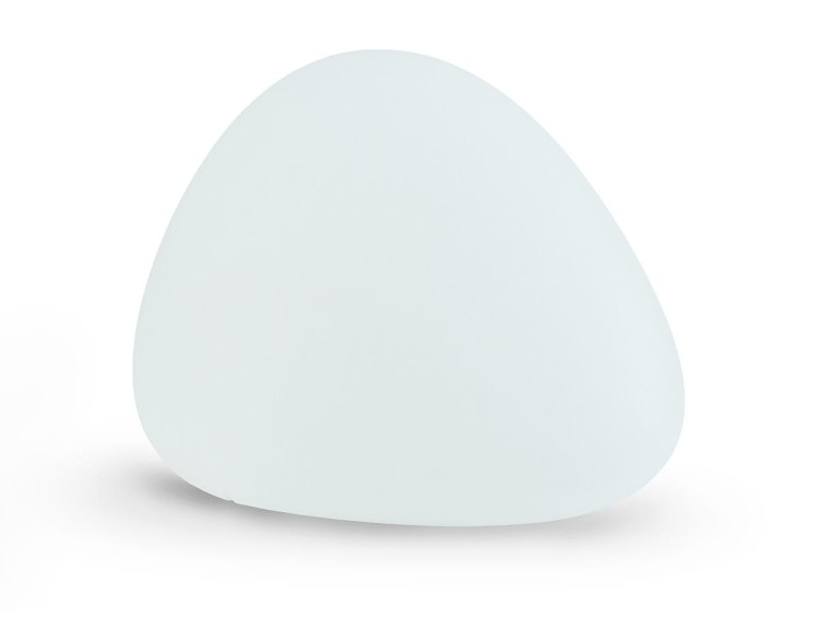 Świecący Kamień Ogrodowy 30cm STONE S 10579 NOWODVORSKI Lighting E27 230V zewnętrzna lampa elektryczna przenośna ogrodowa biała Cloud Forms do ogrodu Inspiracje Premium