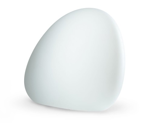 Świecący Kamień Ogrodowy 50cm STONE M 10580 NOWODVORSKI Lighting E27 230V zewnętrzna lampa elektryczna przenośna ogrodowa biała Cloud Forms do ogrodu Inspiracje Premium