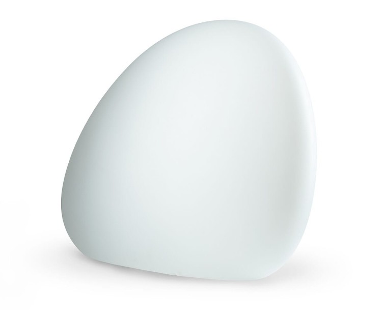 Świecący Kamień Ogrodowy 50cm STONE M 10580 NOWODVORSKI Lighting E27 230V zewnętrzna lampa elektryczna przenośna ogrodowa biała Cloud Forms do ogrodu Inspiracje Premium